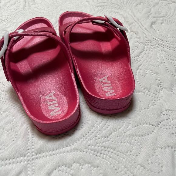 Mia Kids Slide Buckle Sandals Size 13 - Picture 4 of 9